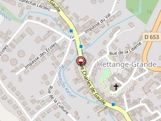 Carte de Auto Moto Ecole Thil à Hettange-grande