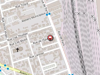 Carte de Budd à Sotteville-lès-rouen