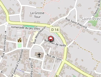 Carte de Roche Joel à Vailly-sur-aisne