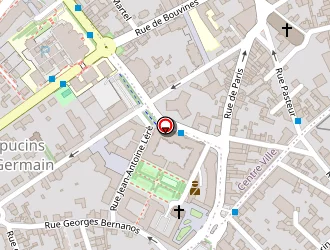 Carte de Baudequin Ariane à Compiègne