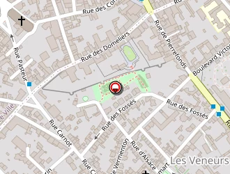 Carte de Saint Jacques à Compiègne