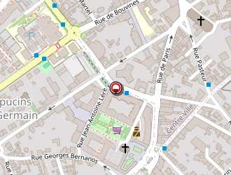 Carte de Delmar Gérard à Compiègne