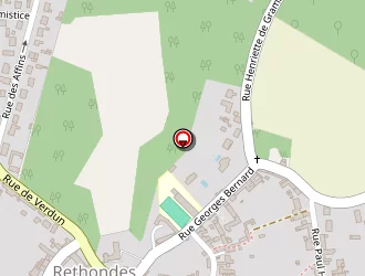 Carte de Terrain De Petanque à Rethondes