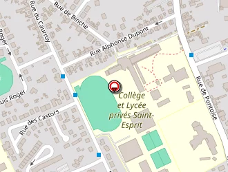 Carte de Lycée Technologique Du Saint Esprit à Beauvais