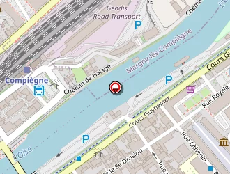 Carte de Centrale D'optique à Compiègne