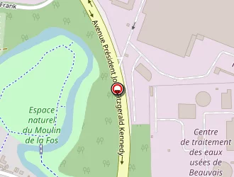 Carte de Amina Spa à Beauvais