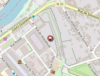 Carte de Ecole Supérieure De Commerce De Compiègne (e.s.c.c) à Compiègne