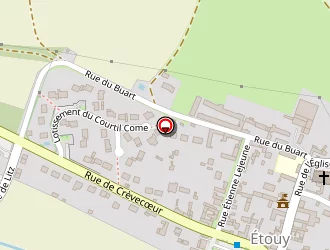 Carte de La Poste à Étouy