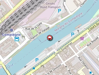 Carte de Texity à Compiègne