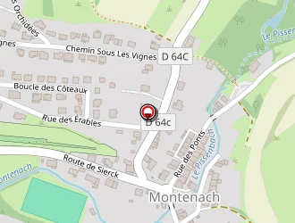 Carte de Ecole Communale à Montenach