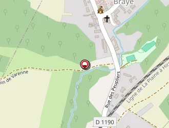 Carte de Espace La Jocienne à Braye