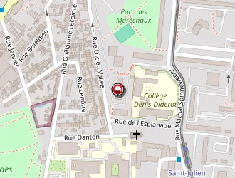 Carte de Collège Diderot à Petit-quevilly (le)