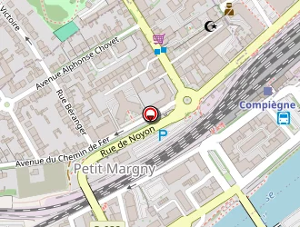 Carte de Boulangerie De La Gare à Compiègne