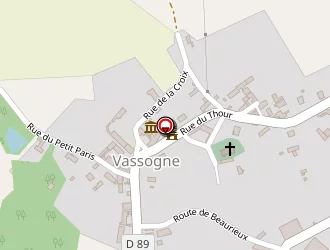 Carte de Ladeuille Patrick à Vassogne