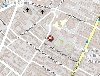 Carte de Hélène Audouard à Rouen