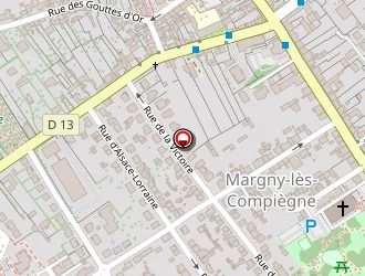 Carte de Do Nascimento à Margny-lès-compiègne