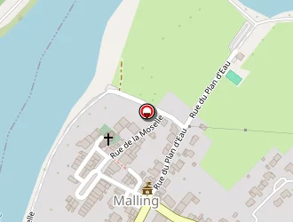 Carte de Base De Plein Air Camping à Malling