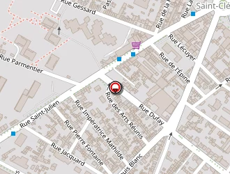 Carte de Lacoume Thibault à Rouen