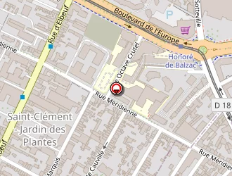 Carte de Centre Méridienne à Rouen