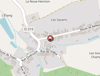 Carte de Suquet Nicolas à Toges