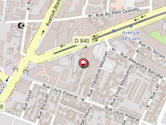 Carte de Les Colonnades à Rouen