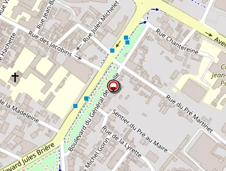 Carte de Avitair à Beauvais