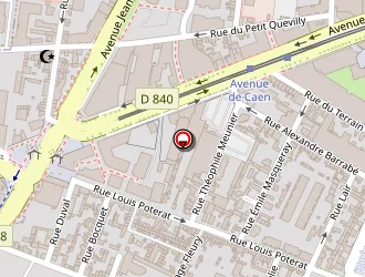 Carte de Hecquet Catherine à Rouen