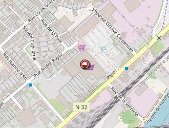 Carte de Dia à Margny-lès-compiègne