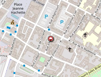 Carte de Le Kiosque De La Gare à Beauvais