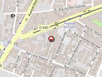 Carte de Cabot'ine à Rouen