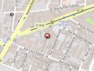 Carte de Céline Coiffure à Rouen