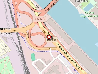 Carte de Carsat Normandie (caisse D'assurance Retraite Et De Santé Au Travail) à Rouen