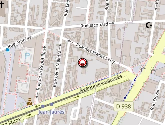 Carte de Speedy à Rouen