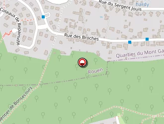 Carte de Stade Du Bol D'air à Bonsecours