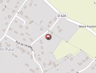 Carte de Legrand Claude à Saint-paul