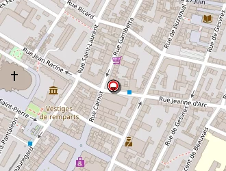 Carte de La Byzantine à Beauvais