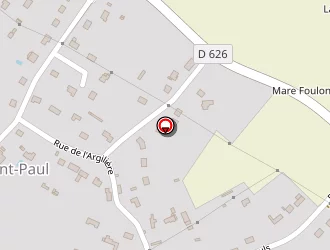 Carte de Lesueur à Saint-paul