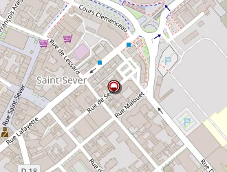 Carte de Rucher Du Cardinal à Rouen