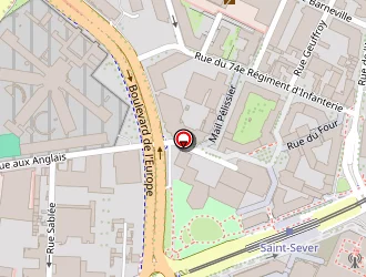 Carte de Cegim à Rouen