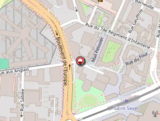 Carte de Eras à Rouen