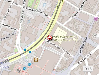 Carte de Le Salon Paris à Rouen