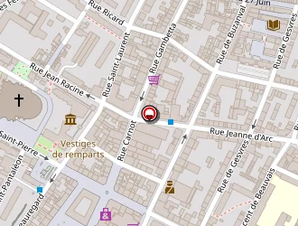 Carte de Green-club à Beauvais