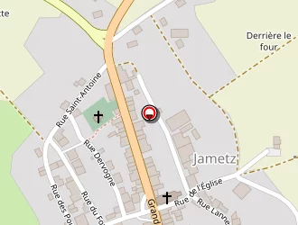 Carte de De La Marthe (earl) à Jametz