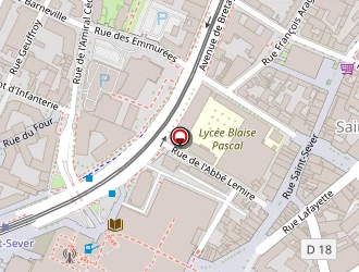 Carte de Champs Elysees à Rouen