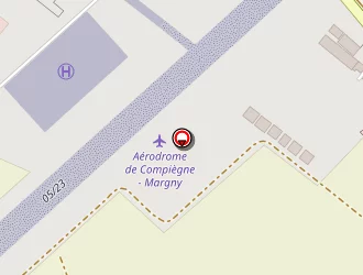 Carte de Hôtel Kyriad à Compiègne