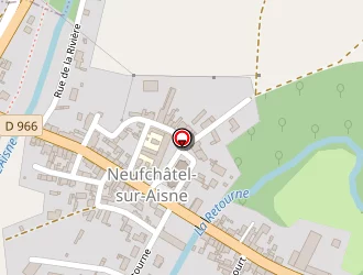 Carte de La Poste à Neufchâtel-sur-aisne