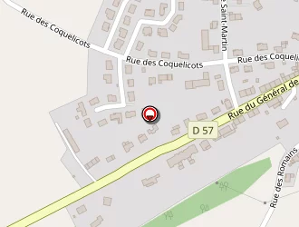 Carte de Opique Martine à Boust