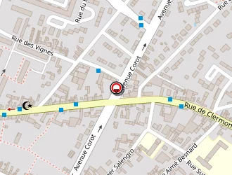 Carte de Emmaüs Ventes à Beauvais