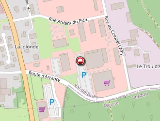 Carte de Lorraine Location à Longuyon