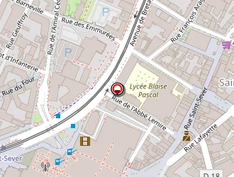 Carte de Icade Promotion à Rouen